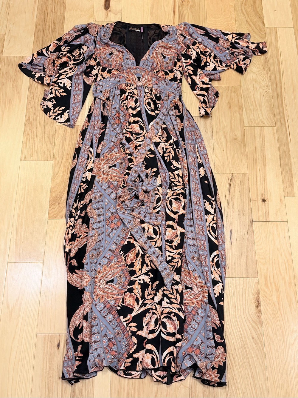 Free People Women’s Printed Fern Maxi Dress - Picture 4 of 5